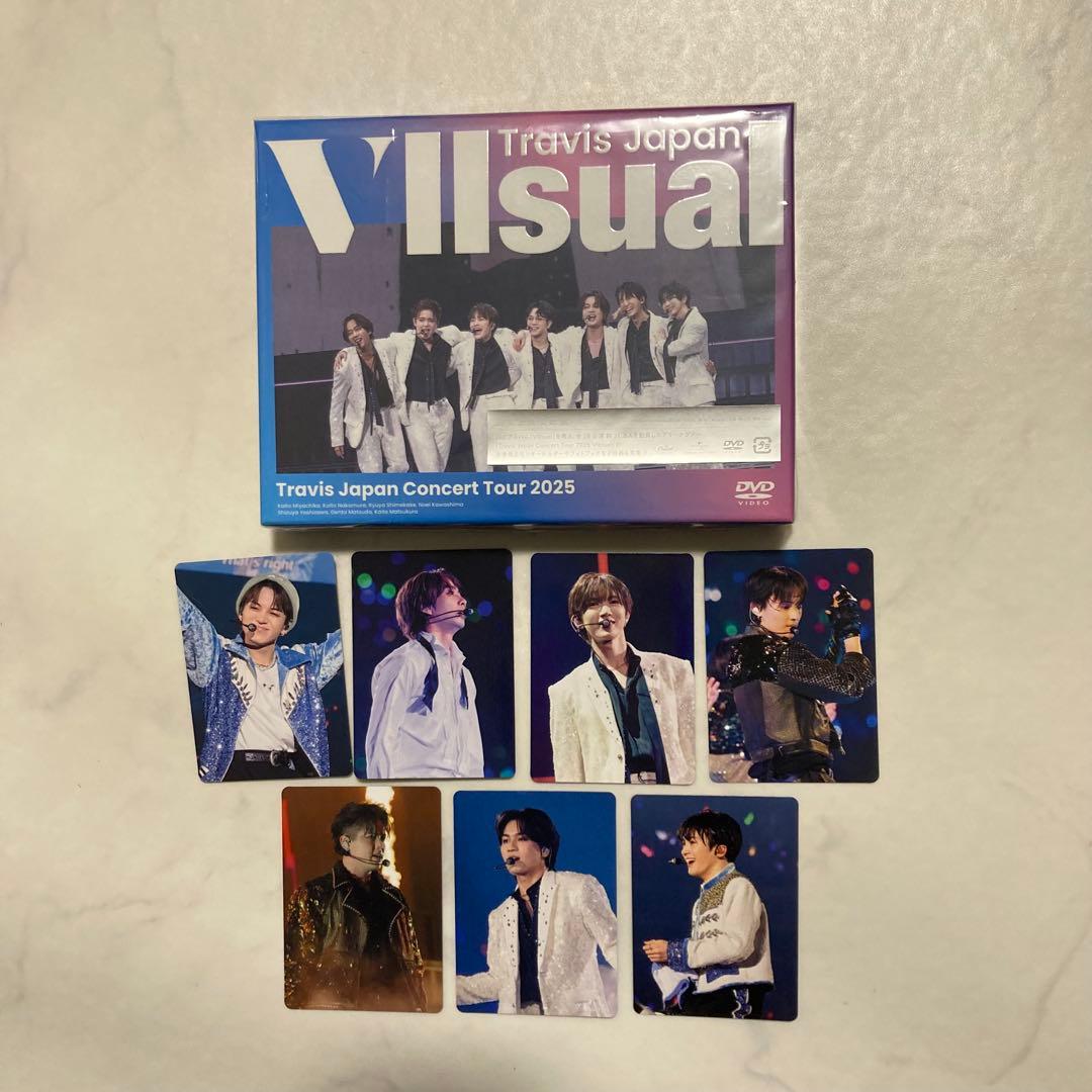 Travis Japan VIIsual DVD 完全生産限定盤 トレカ 7枚 - メルカリ