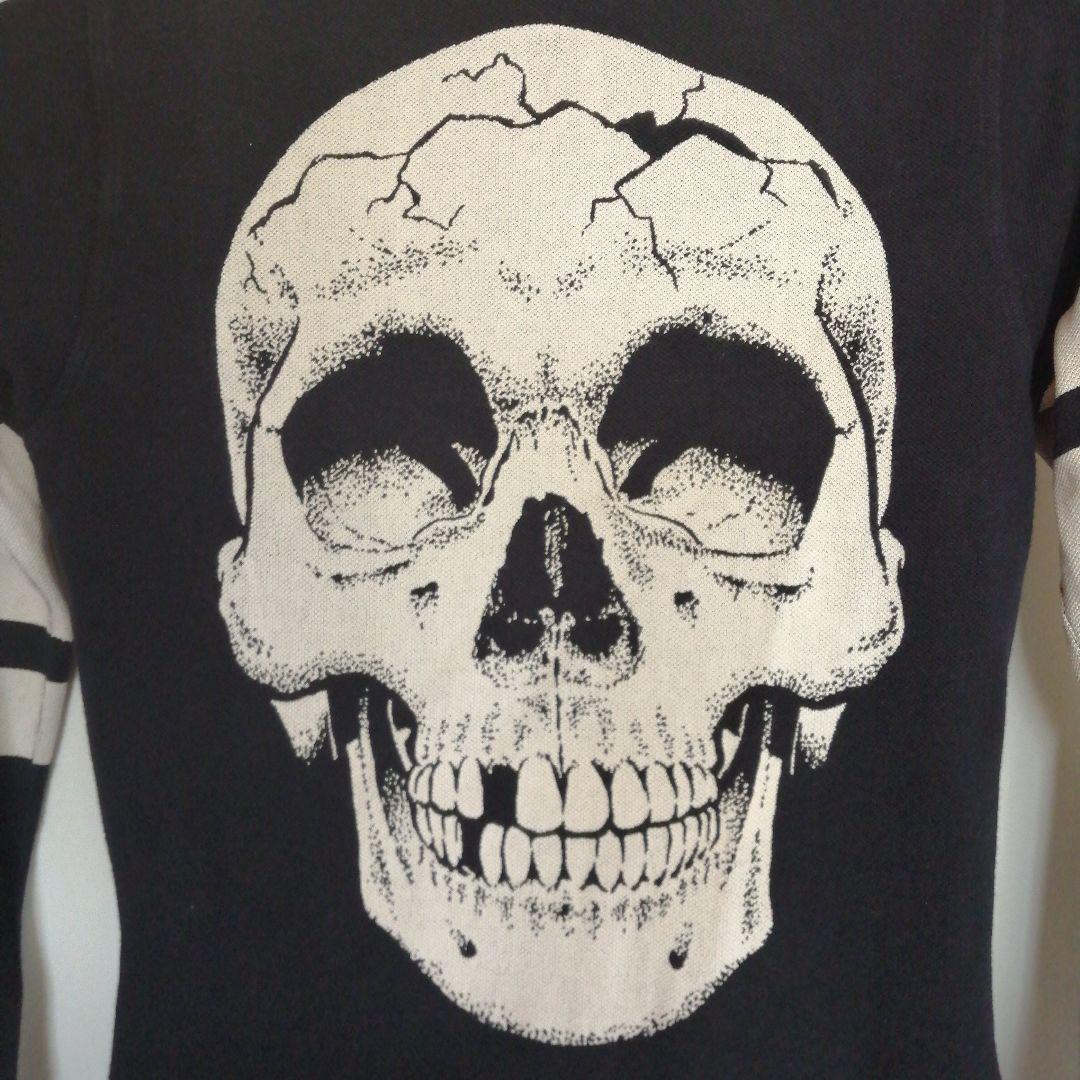 ヒステリックグラマー スカル ドクロ 骸骨 ポロ シャツ レア