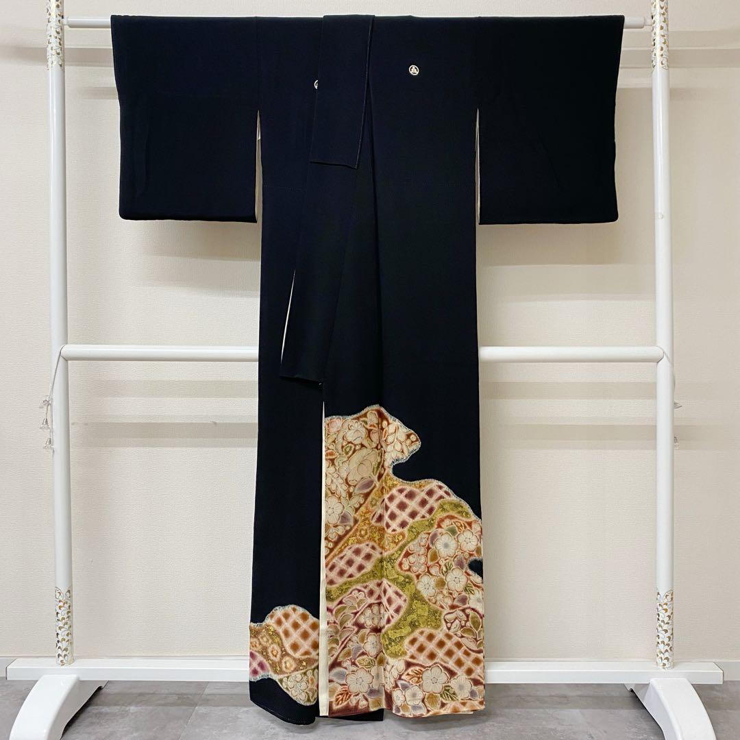 ⭐︎K0096 美品 逸品 希少 京屋林蔵 辻が花 正絹 比翼付 留袖 - メルカリ