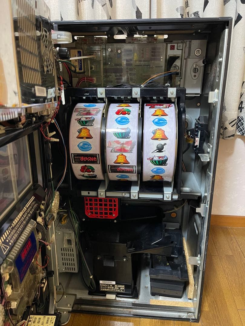 パチスロ実機 初代まどかマギカ コイン不要機
