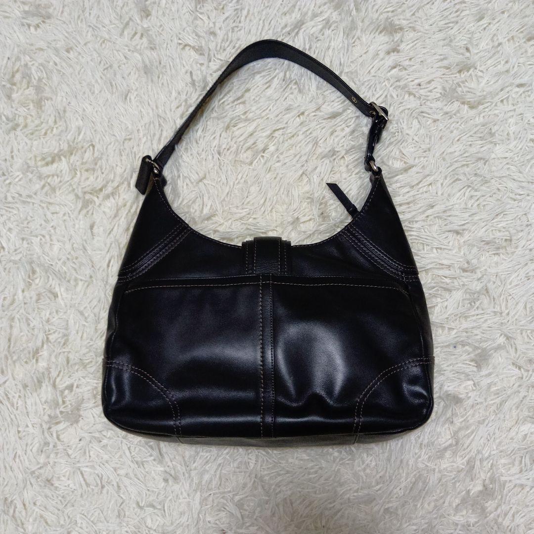 コーチ ワンショルダーバッグ ソーホー レザー チャーム ハーフムーン