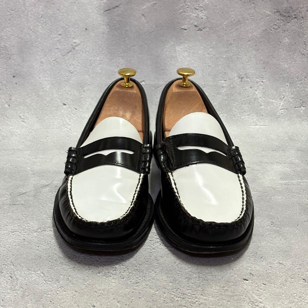 ジーエイチバス　G.H.Bass　革靴　ローファー　バイカラー　42