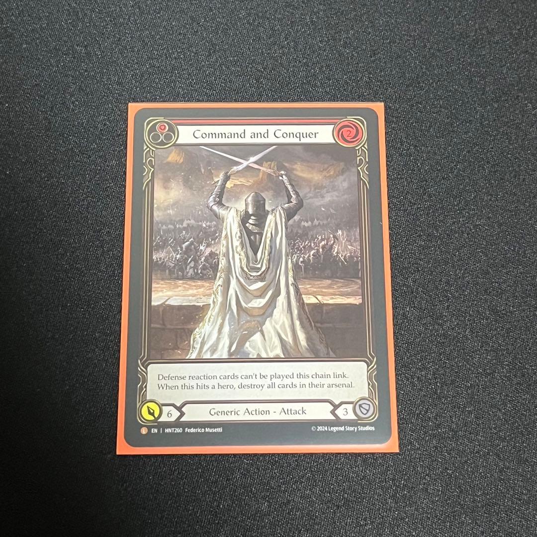 fab Command and Conquer 征服の命令 英語版 EA RF EN】〈RF〉Command and Conquer/征服の命令(Red) [HNT260]