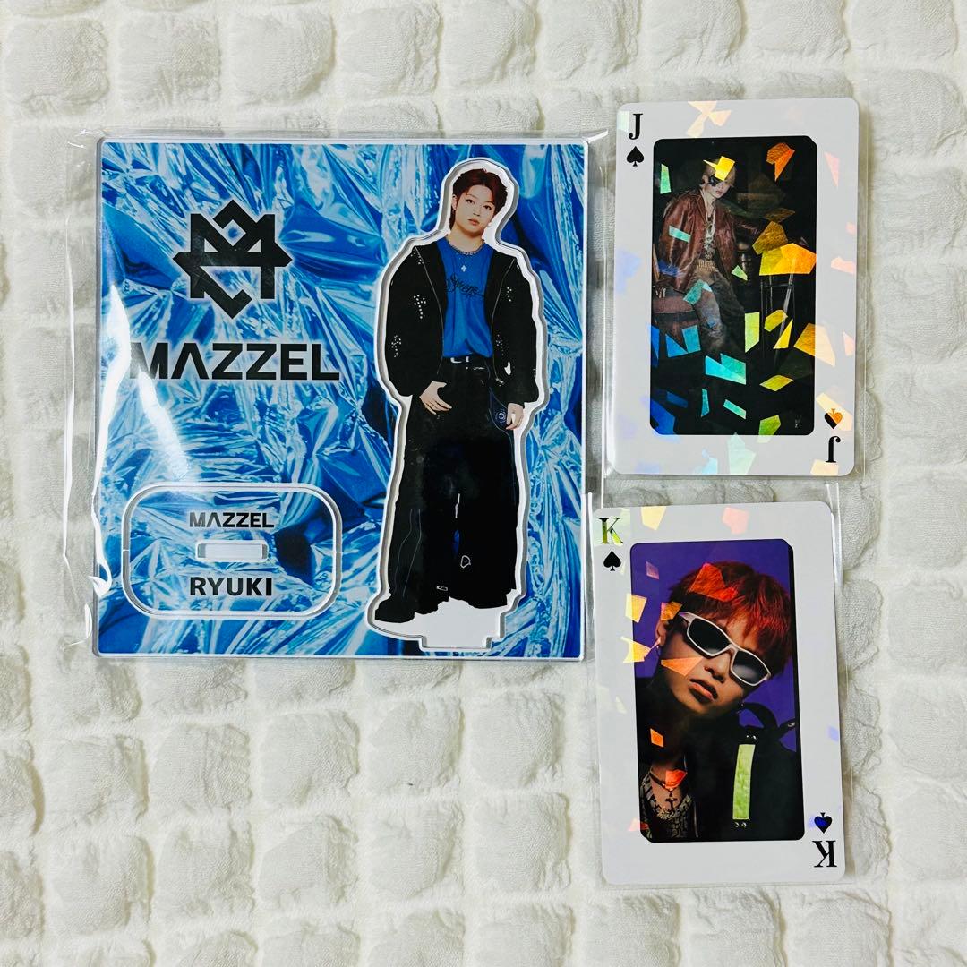 MAZZEL RYUKI アクリルスタンドとカードセット - メルカリ