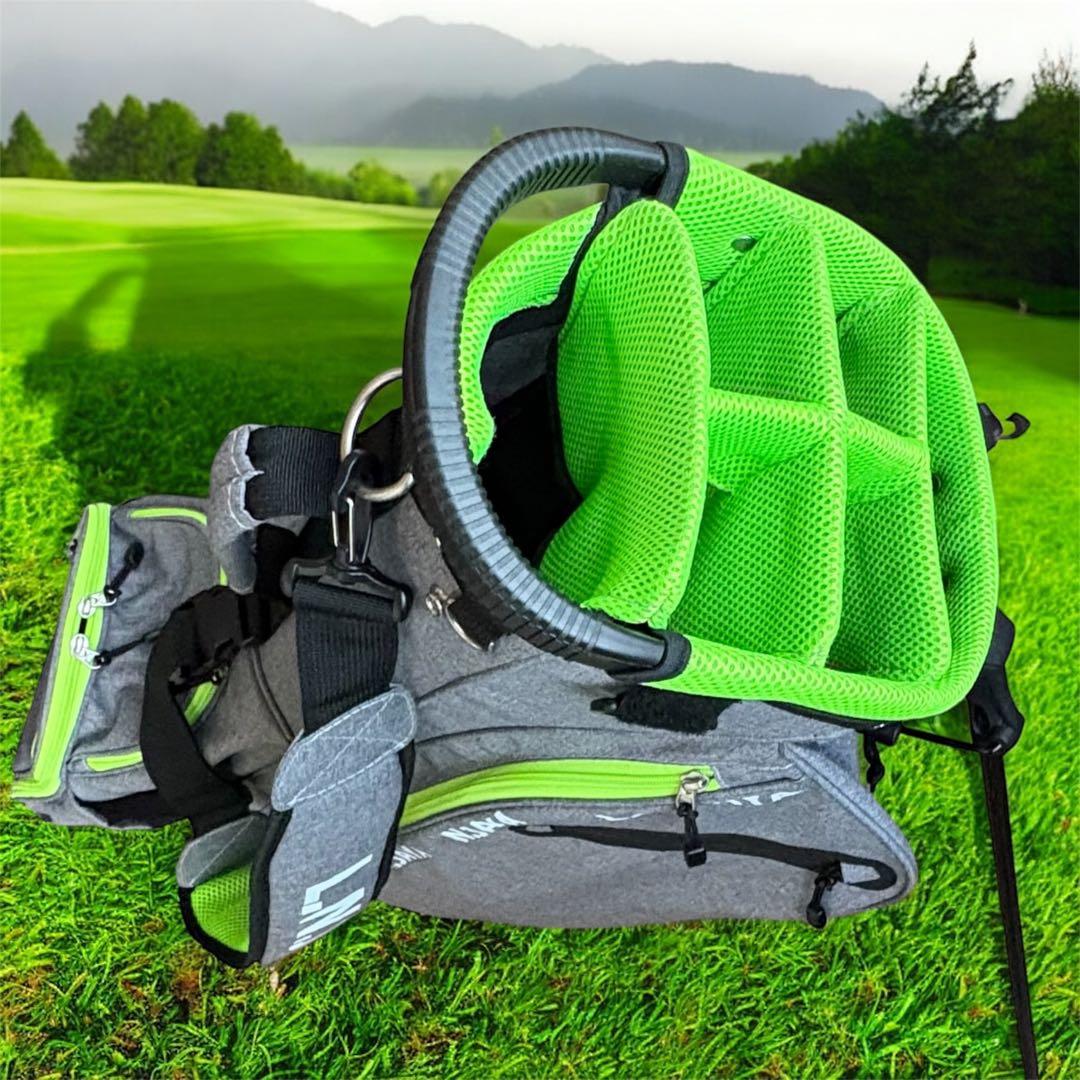 最終価格‼️美品　L.N.JAYA スタンドゴルフバッグ キャディバッグ　9型