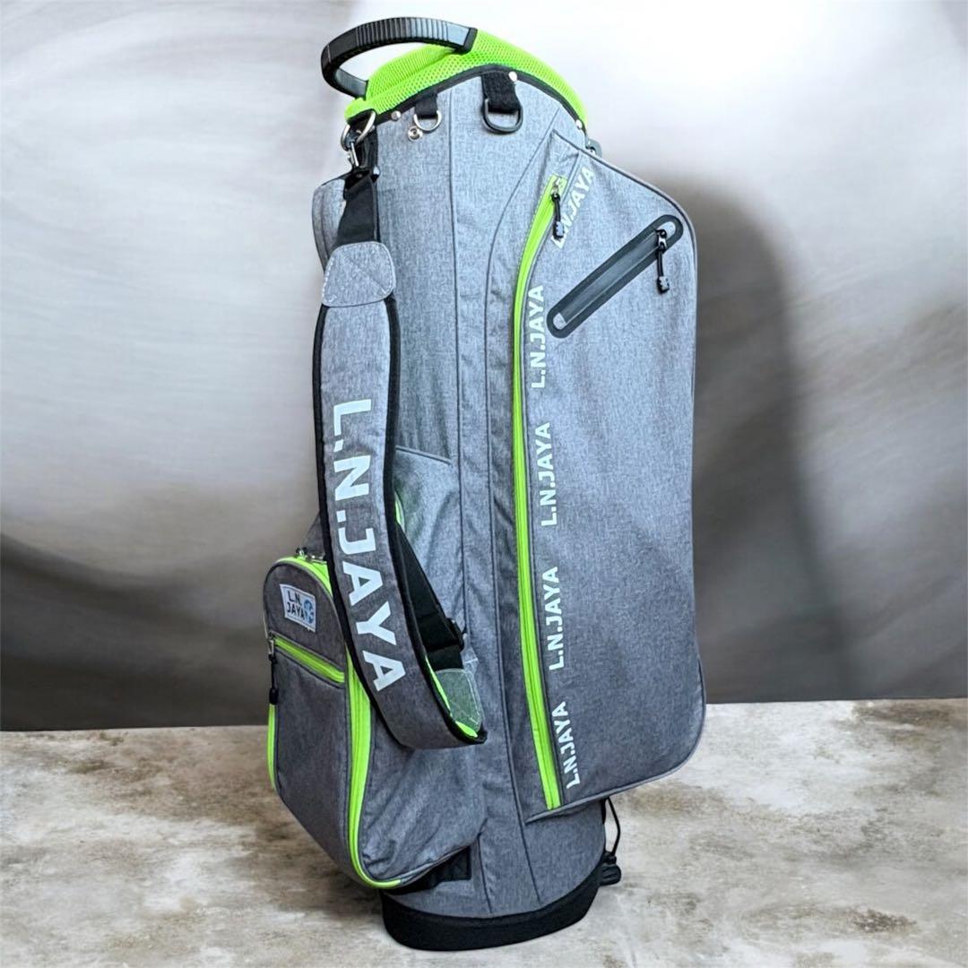 最終価格‼️美品　L.N.JAYA スタンドゴルフバッグ キャディバッグ　9型