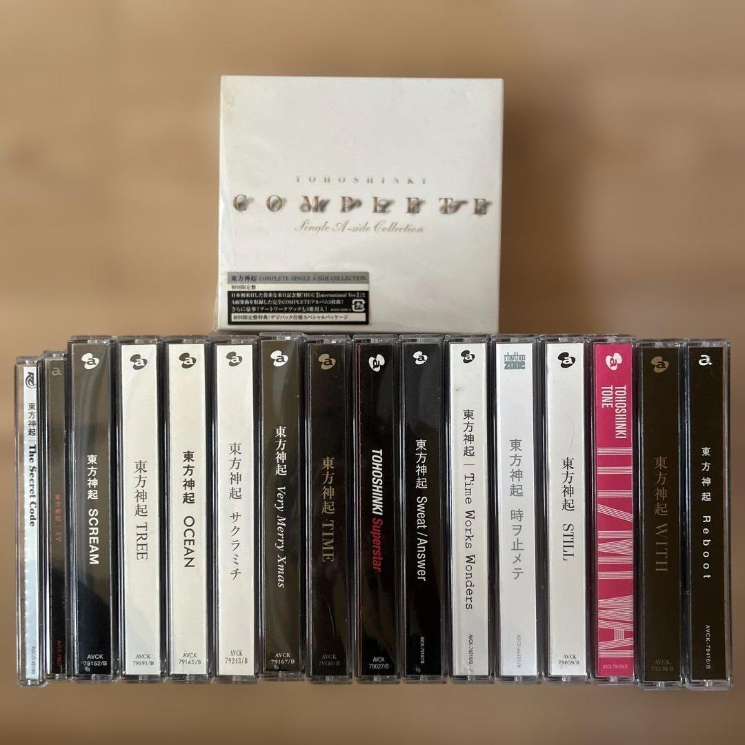 東方神起 ／CD 17枚セット COMPLETE Single A-Side - メルカリ