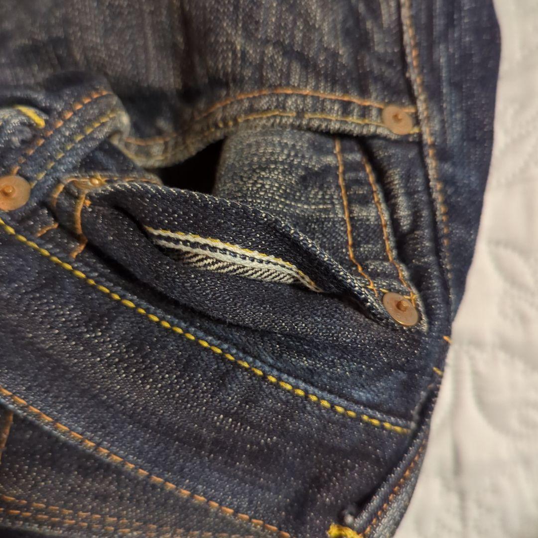 evisu ジーンズ 日本製 2000 w38 ビッグカモメ 濃紺 ヤマネ 山根