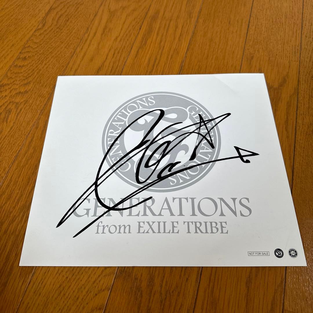GENERATIONS サイン 数原龍友 - メルカリ
