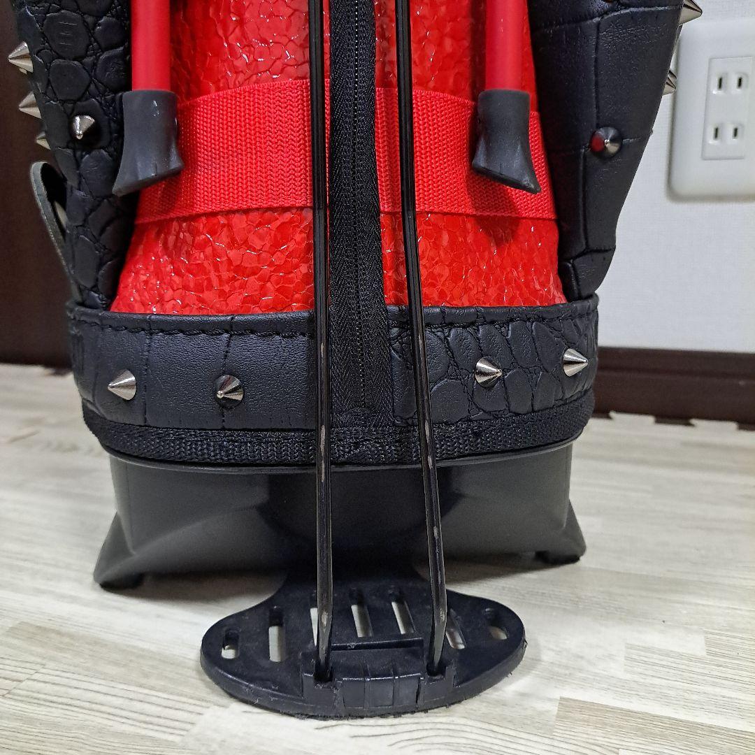 エリートグリップ ゴルフ ブラッククロコ スタッズ キャディバッグ
