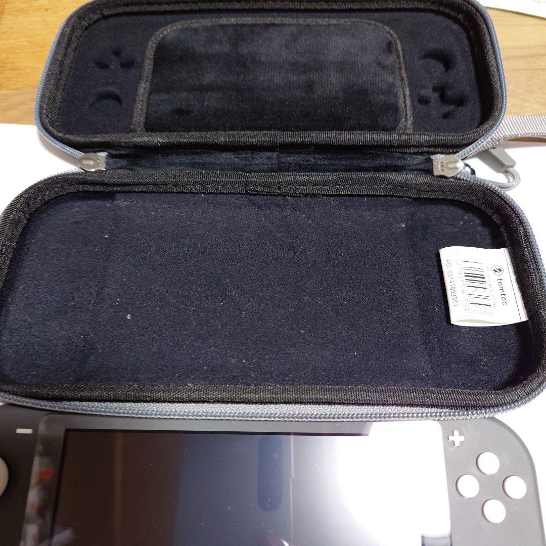 Nintendo Switch Lite グレー 本体 tomtocケース付き - メルカリ