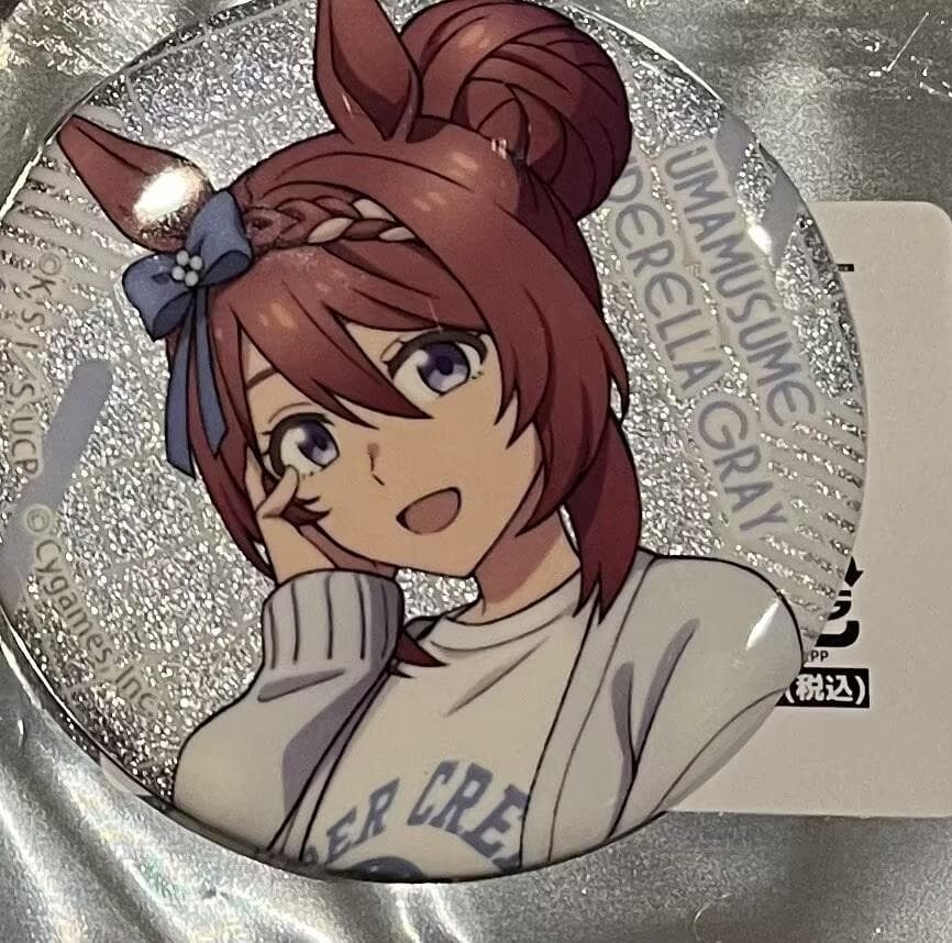 ウマ娘 スーパークリーク グリッター缶バッジ マルイ 10点 - メルカリ