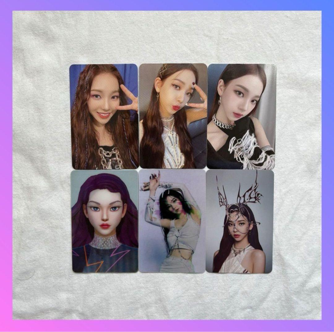 aespa savage アルバム封入トレカ6枚コンプリートセット カリナ - メルカリ