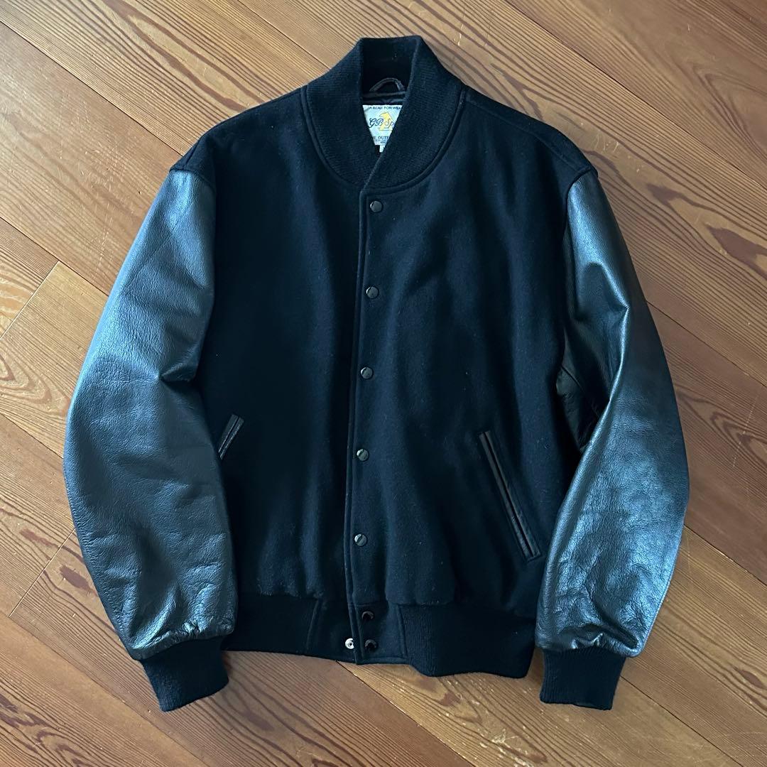 本日限定 GB Sport スタジャン ブラック/グレー XXL ゴールデンベア 楽天市場】ジービースポーツ Gbsport #89 スタジャン 裾リブなし