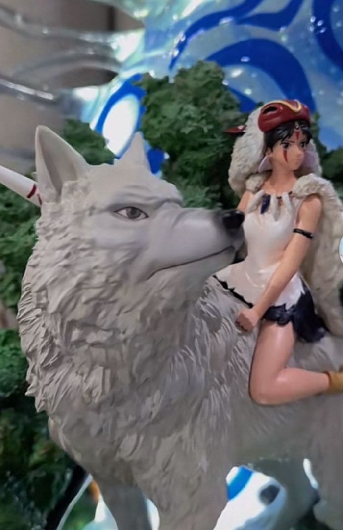 新品】ジブリ 宮崎駿 もののけ姫 フィギュア - メルカリ