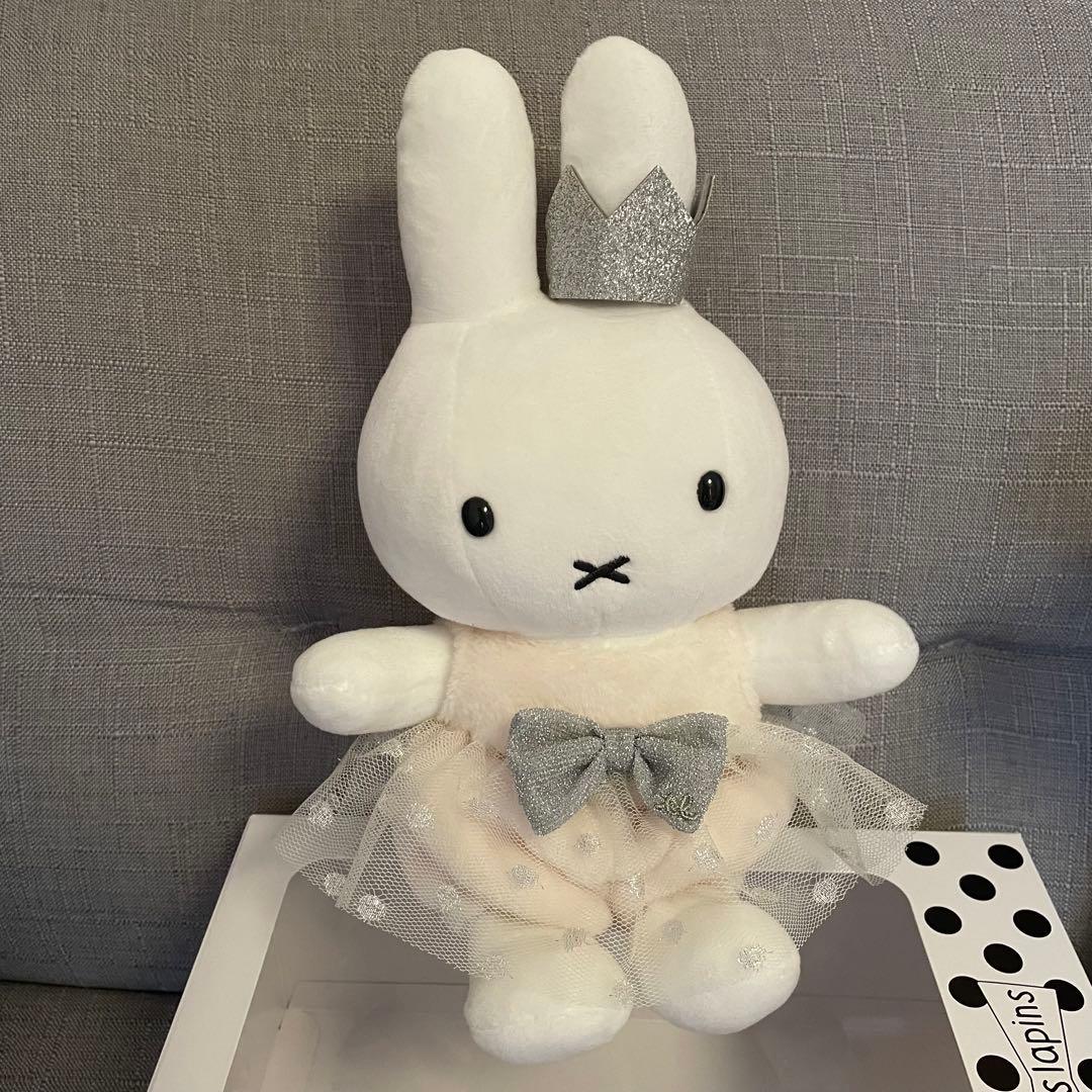 希少☆ミッフィー miffy トロワラパンぬいぐるみ - メルカリ