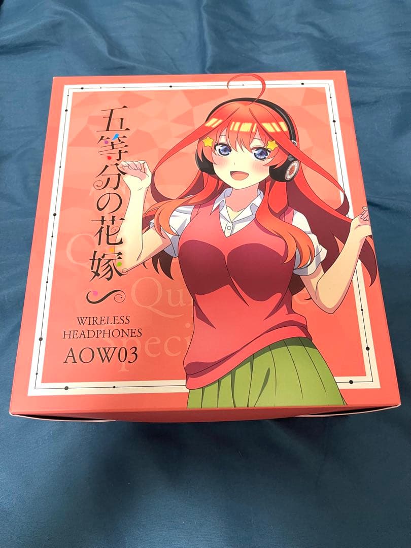 五等分の花嫁∽ ANIMA AOW03 ワイヤレスヘッドホン　五月 TVスペシャルアニメ 『五等分の花嫁∽』×ワイヤレスオーバーイヤー