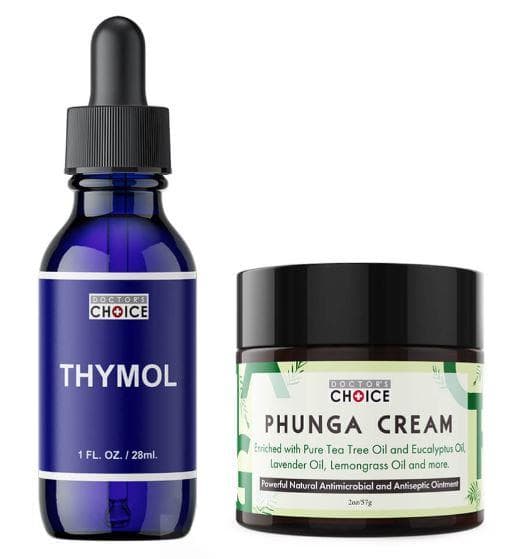 ドクターズチョイス チモールリキッド ＆ ファンガクリーム ドクターズチョイス ファンガクリーム・チモールリキッドセット