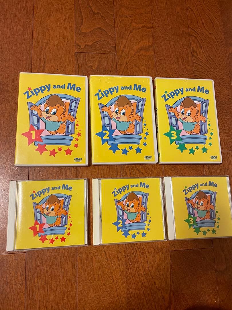 Zippy and Me DVD CDセット DWE ディズニー英語 DWE Zippy And Me DVD CD （各3枚）ディズニー 子供用英語システム