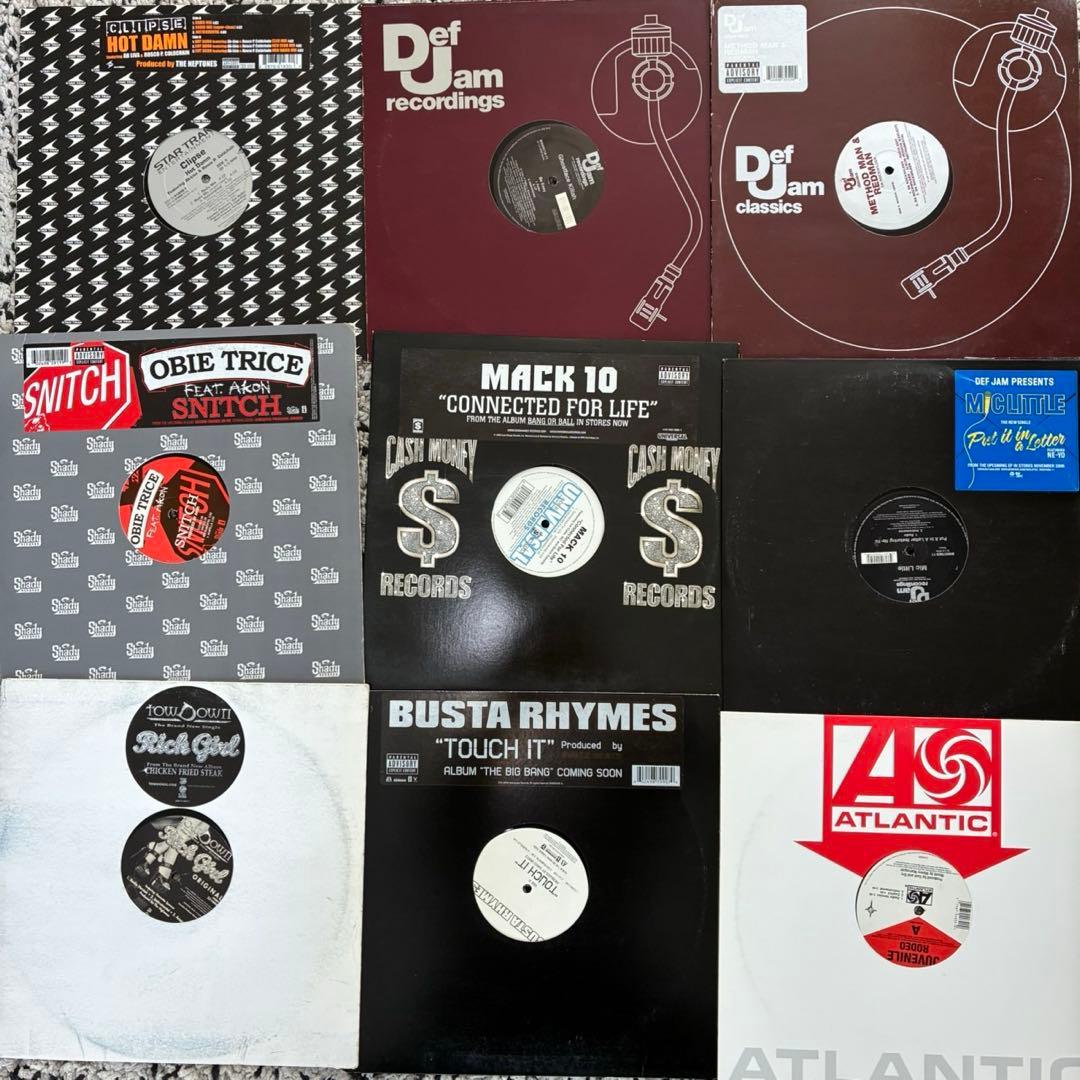 値下げしました】レコードまとめ売り50枚セット⭐︎HIPHOP R&B②