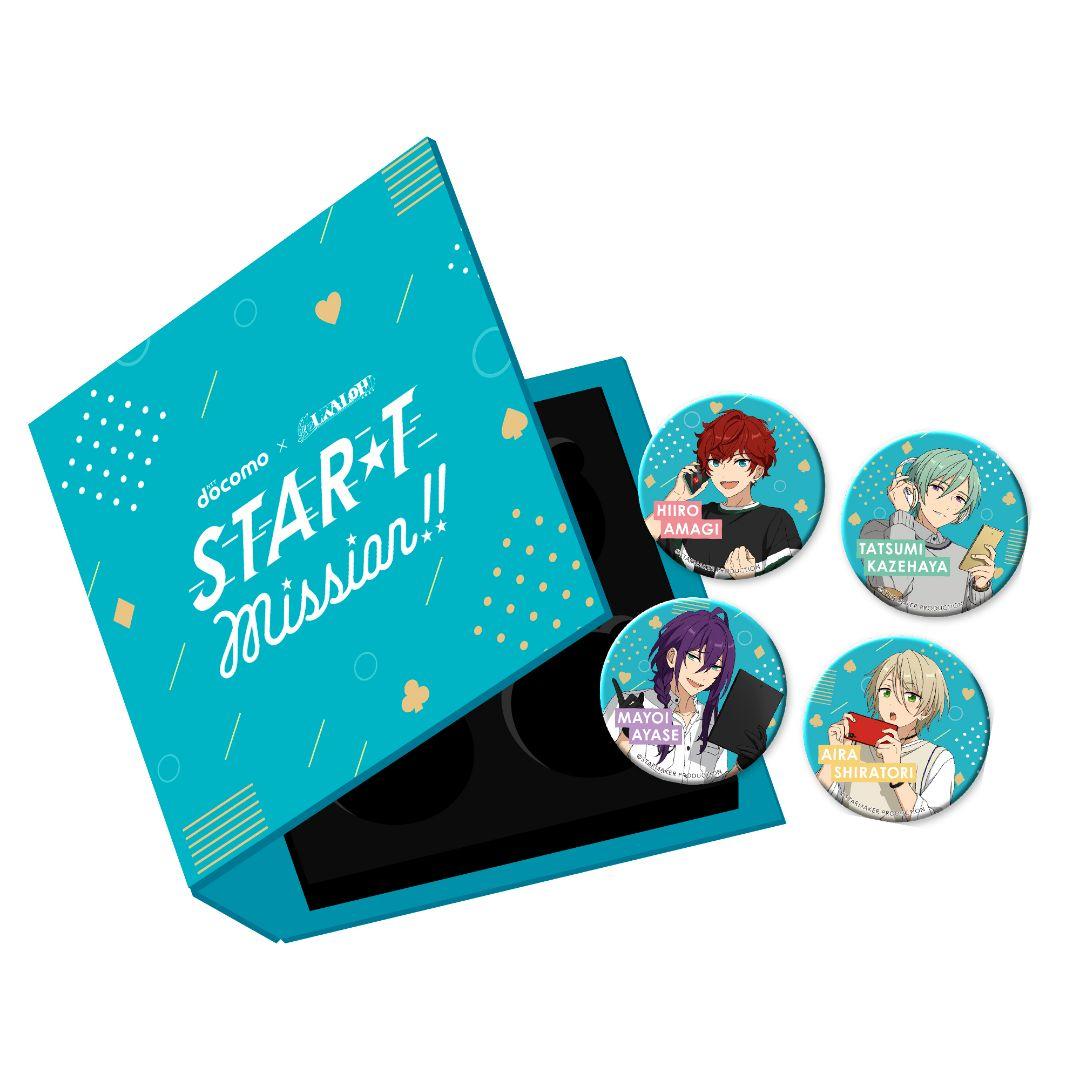 あんスタ ALKALOID docomoコラボ 缶バッジ - メルカリ