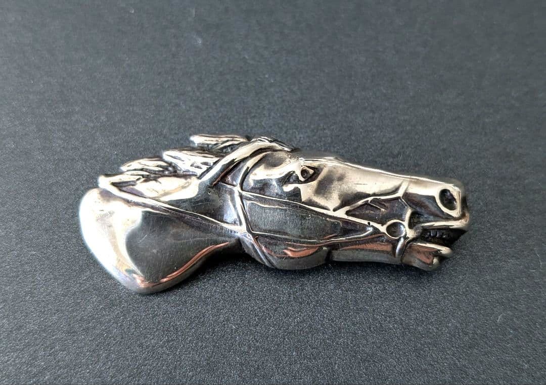 未使用　競争馬　ブローチ　日本製 馬ブローチ | tsuitachi craft&brocante