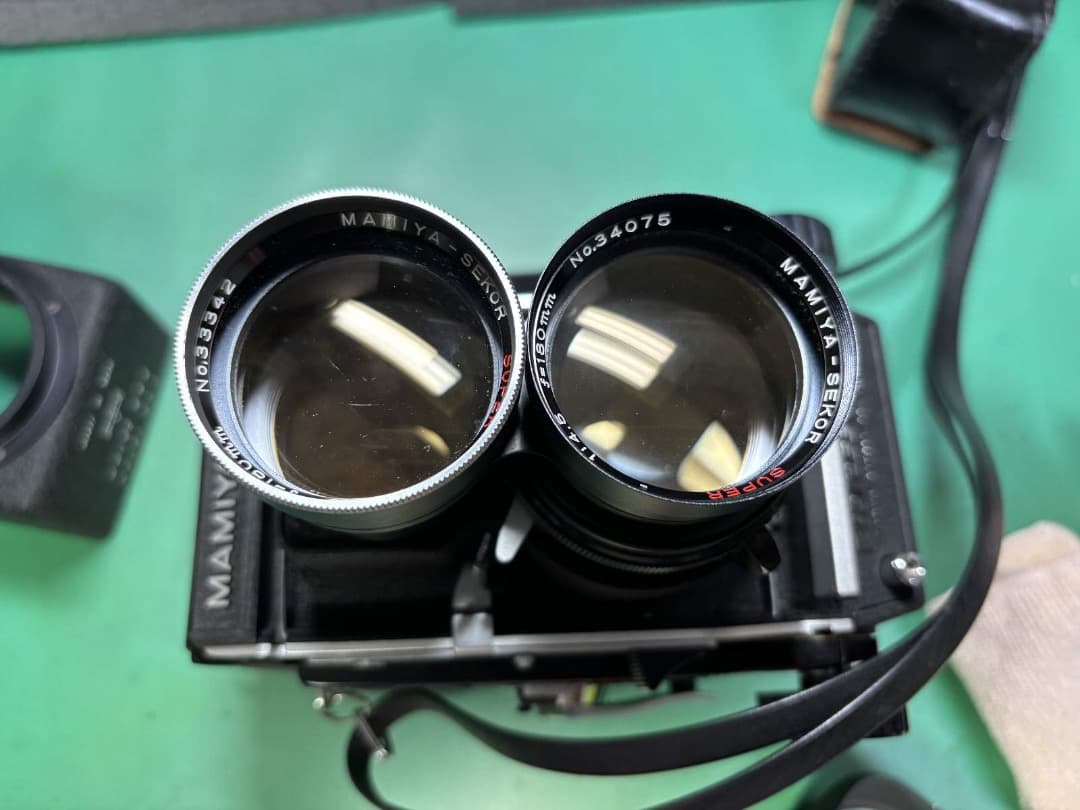 本物の存在感！ マミヤ C330 プロフェッショナル180mm F4.5 美品