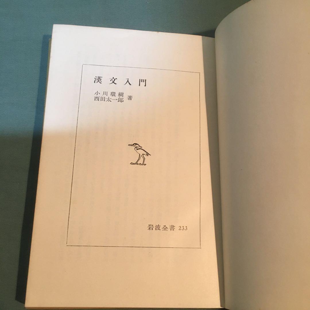 30-漢文入門 写真通りの日焼けとシミが見られます。