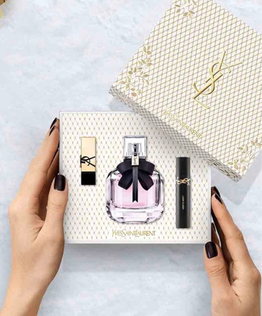 【値下げ】Yves Saint Laurent 香水セット YSL モン パリ 香水セット モン パリ オーデパルファム (50mL)（香水