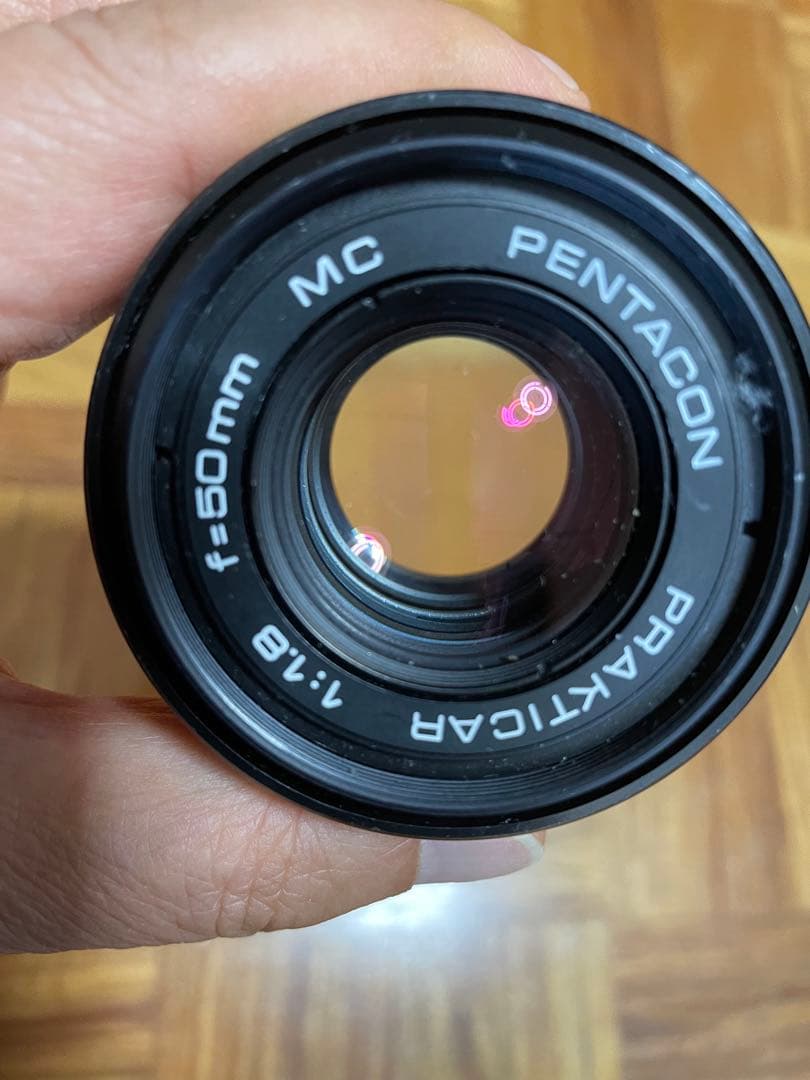 PENTACON PRAKTICAR 50mm f/1.8 M4/3アダプター付の通販はau PAY