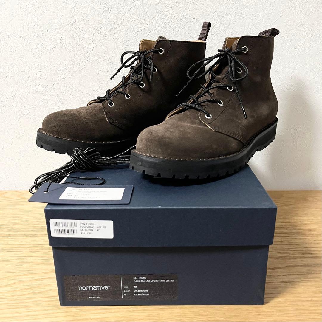 ワークブーツ nonnative ノンネイティブ レザー ブーツ シューズ 革靴 nonnativeのレザーブーツ – COVERCHORD