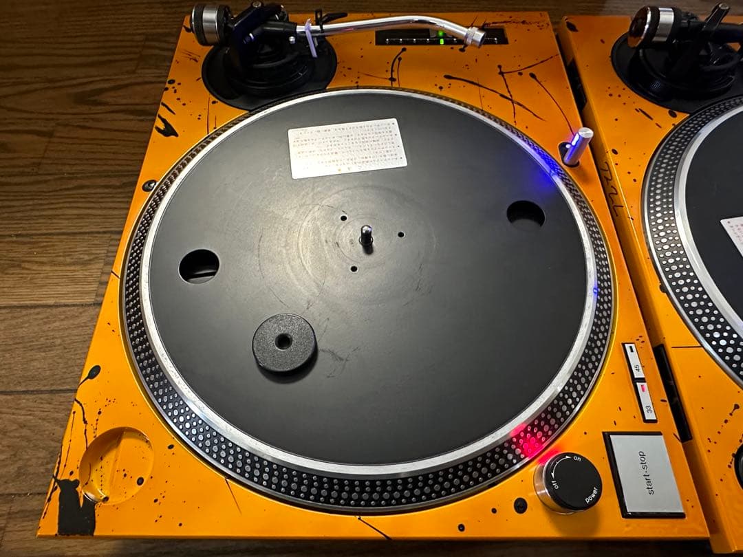 Technics SL-1200MK2 カスタムターンテーブル2台