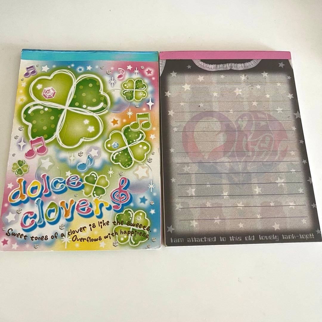 メモ帳 平成 レトロ クローバー Y2K 可愛い - メルカリ