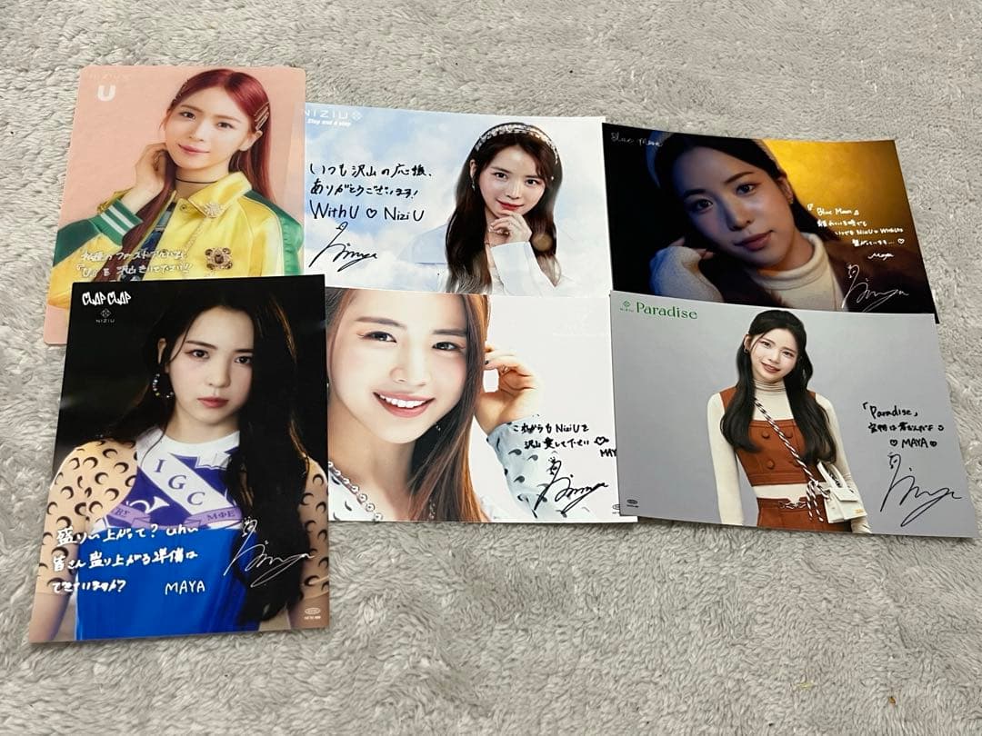 NiziU マヤ HMV特典6枚セット - メルカリ