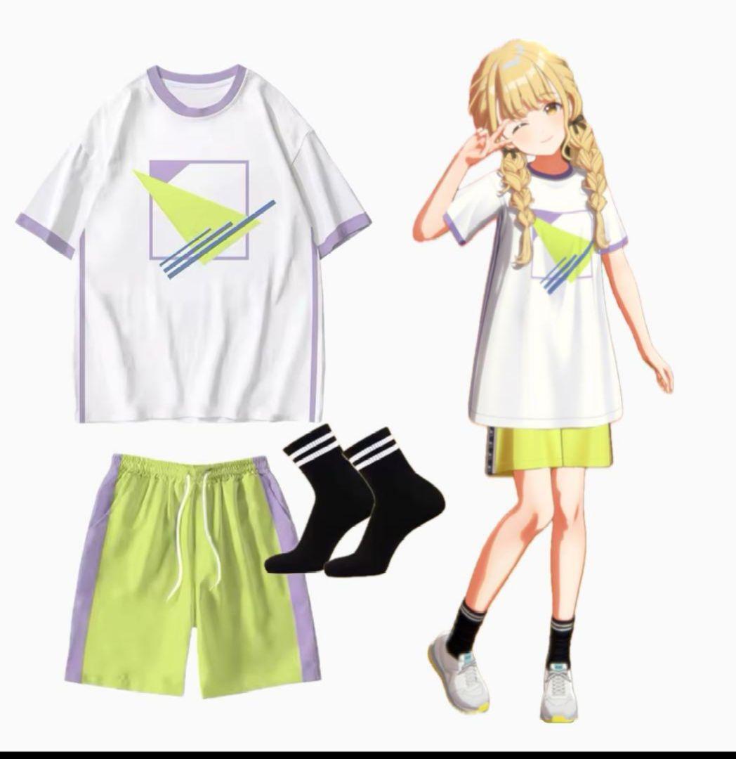 学園アイドルマスター 藤田ことね レッスンウェア 衣装 コスプレ 練習