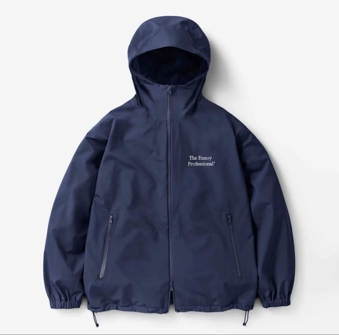 ENNOY 3LAYER SHELL HOODIE (NAVY) - メルカリ