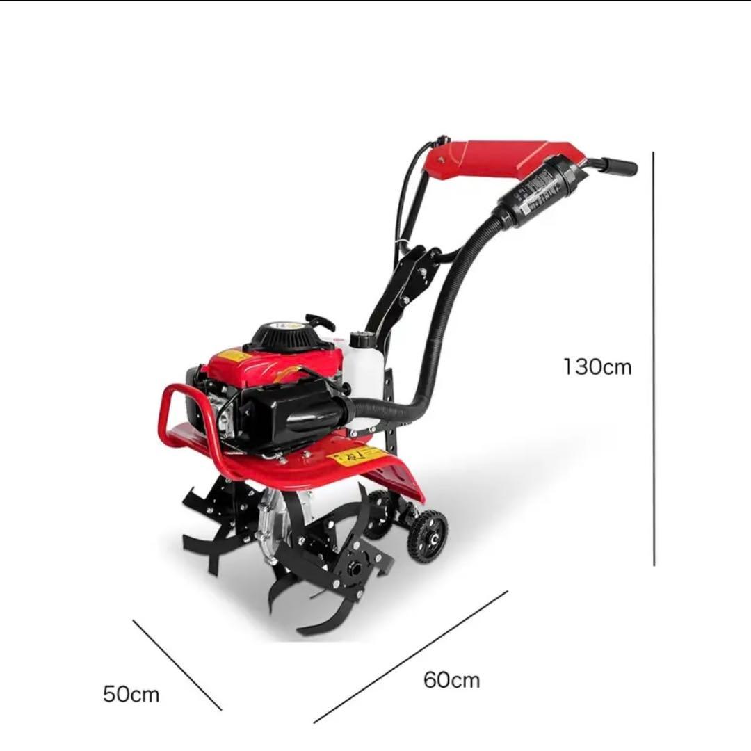 新品未使用】エンジン式耕運機 4スト カルチベーター - メルカリ