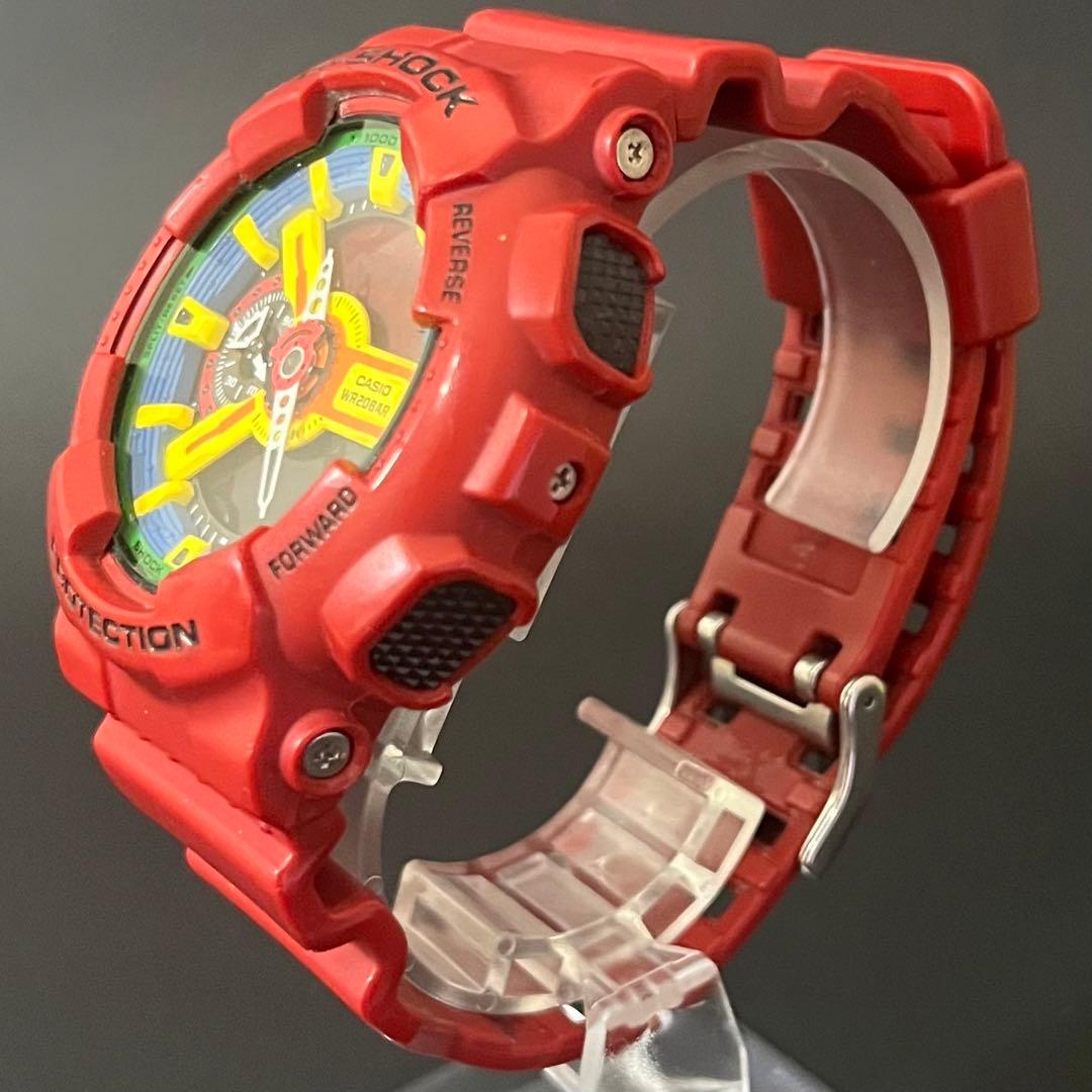 美品/激レア】CASIO G-SHOCK GA-110FC-1AJF レッド - メルカリ