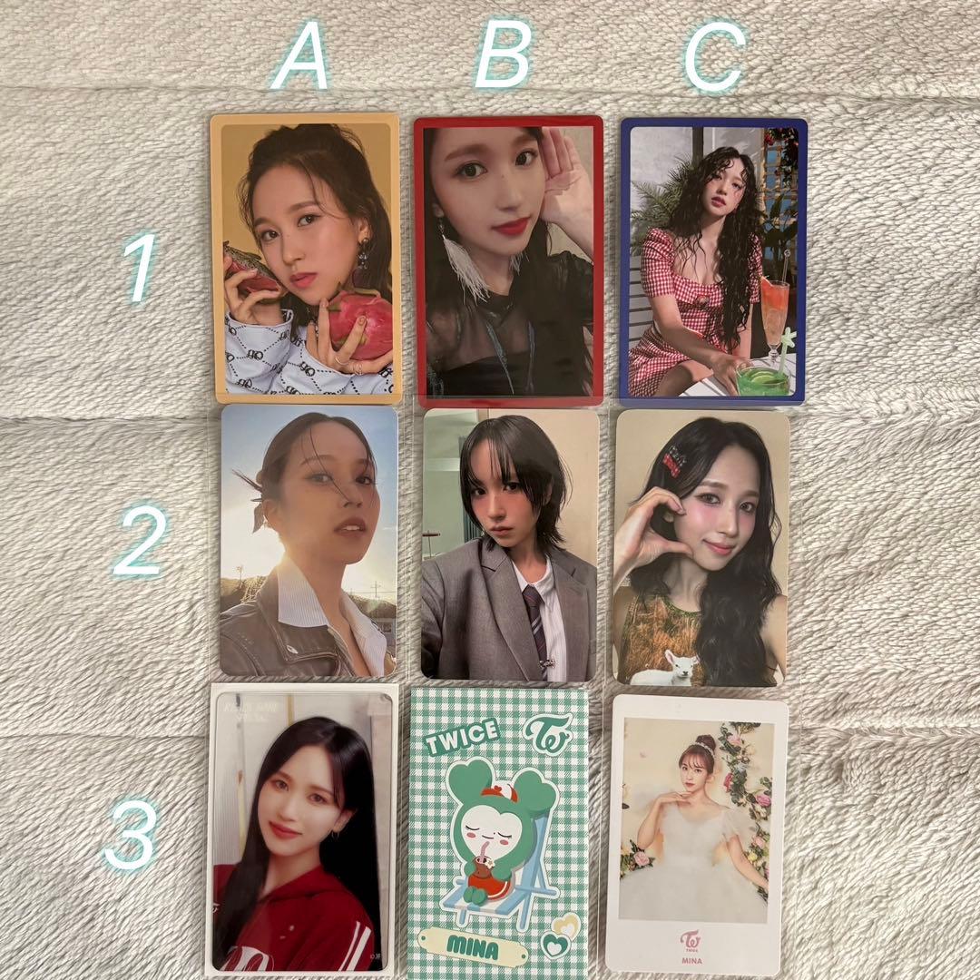 バラ売り可】TWICE ミナ トレカ - メルカリ