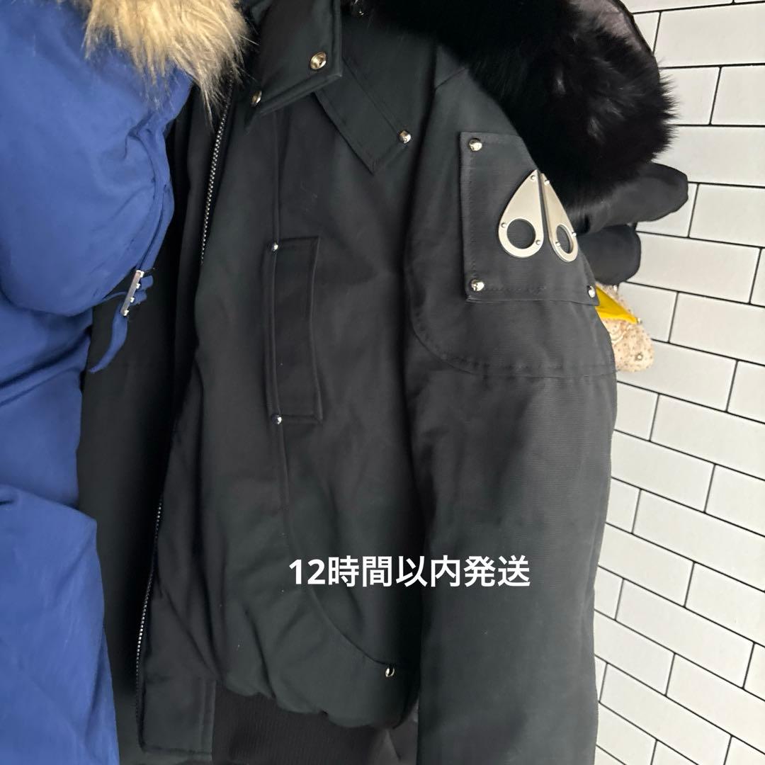 MOOSE KNUCKLES ダウンジャケット ブラック Sサイズ即発送 - メルカリ