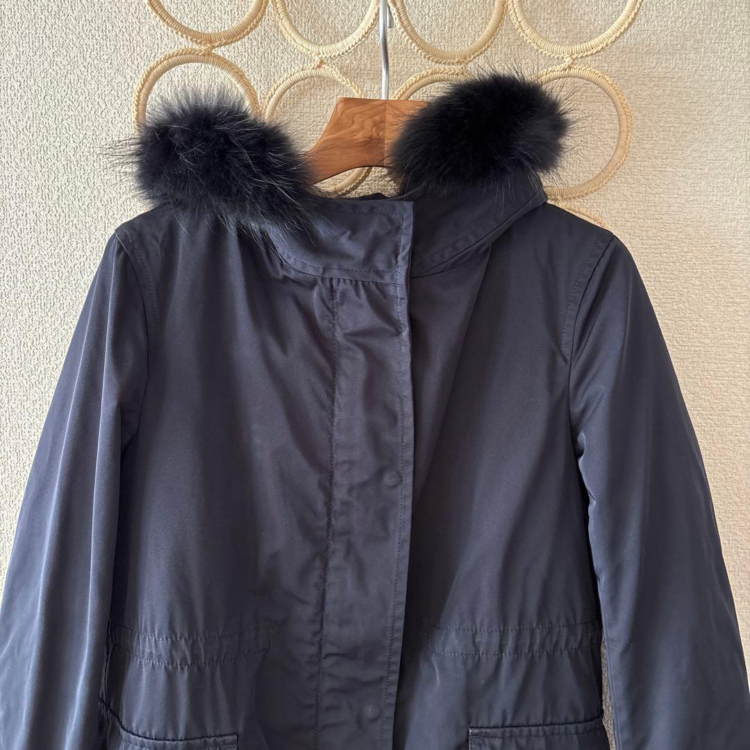 iCB ネイビー ダウン素材 モッズコート Mサイズ ネイビー 3way - メルカリ