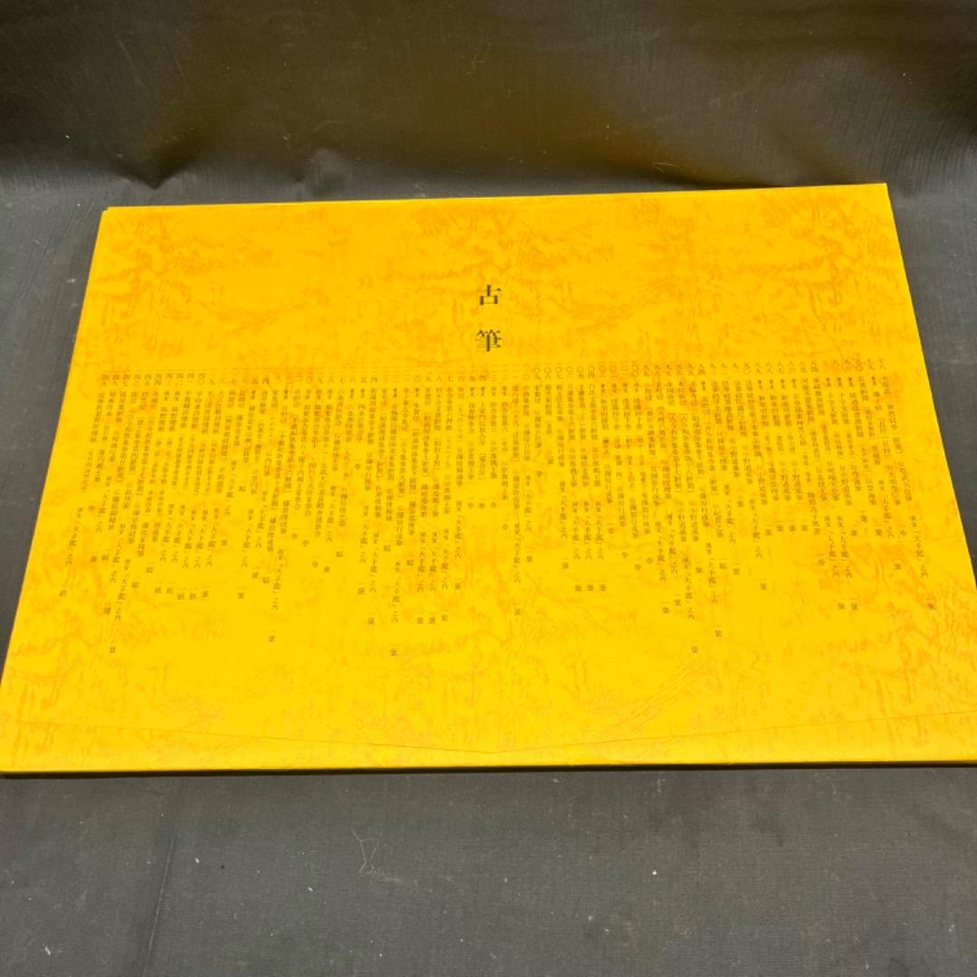 ▽Bi1065 淡交社刊 陽明墨宝 監修 近衛通隆 和本 巨大 保管品