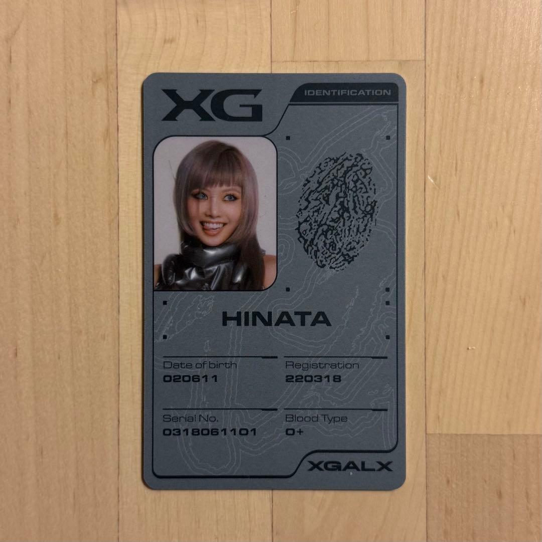 XG HINATA ヒナタ トレカ THE CORE - 核 IDカード - メルカリ