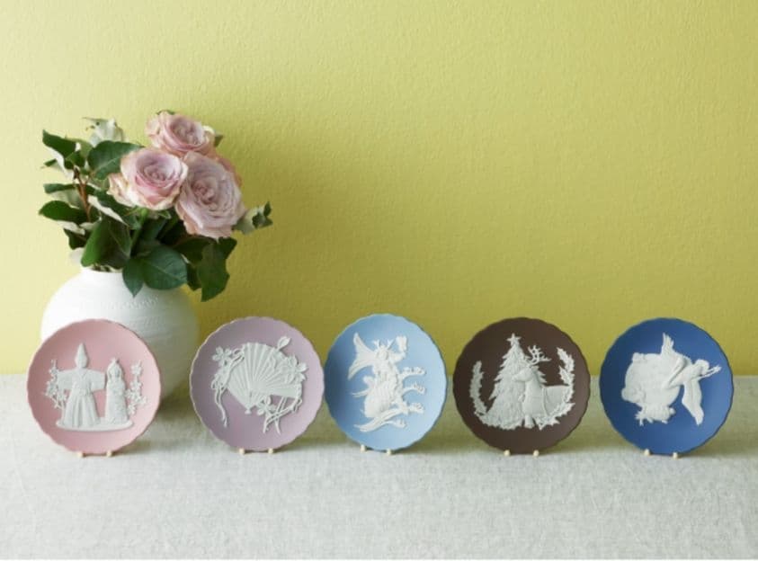 希少品】ウェッジウッド ジャスパーフェスティバルトレイ ニューイヤー