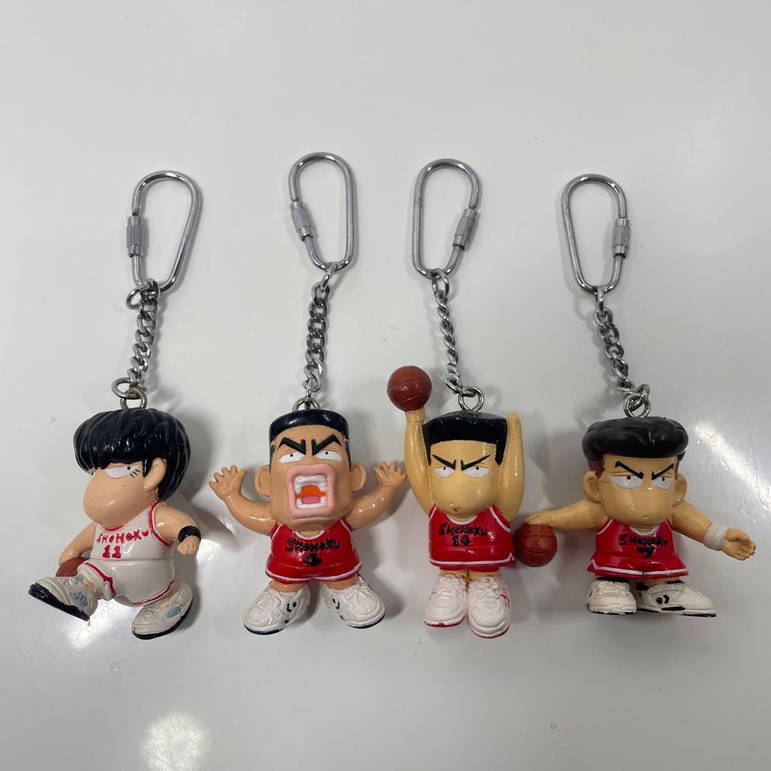 当時物 スラムダンク キーホルダー 4種 まとめ売り 湘北 slam dunk