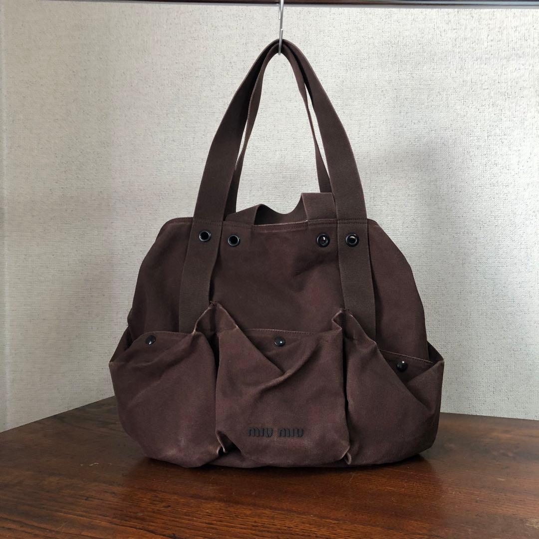 90s MIU MIU 2way shoulder bag archive - メルカリ