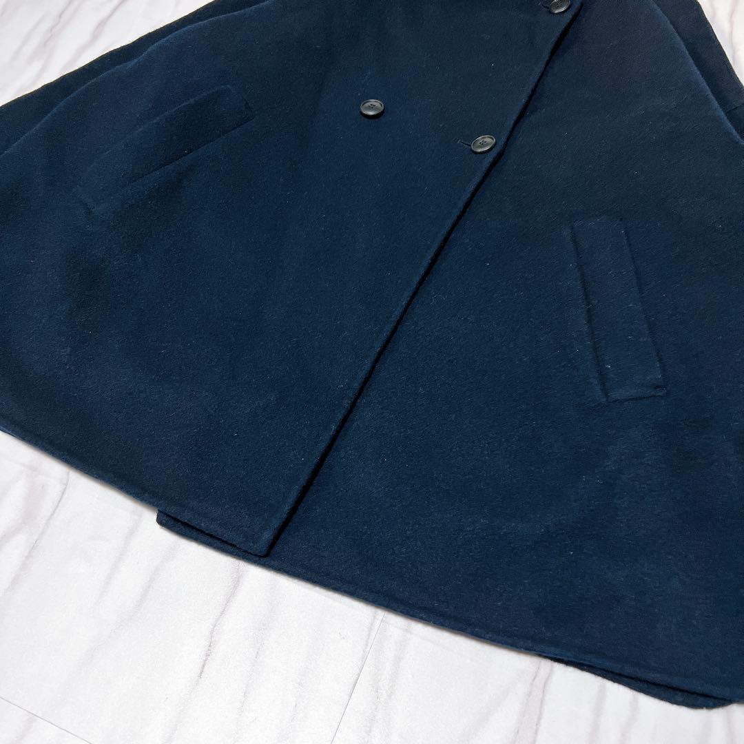 《美品》スローブイエナ souple woolダブルフェイススタンドコート