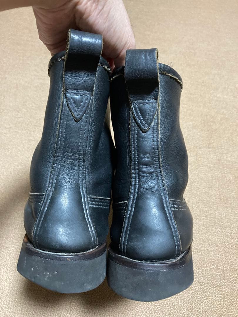 ラッセルモカシン ノックアバウト ブーツ 10.5E ブラック クロムエクセル