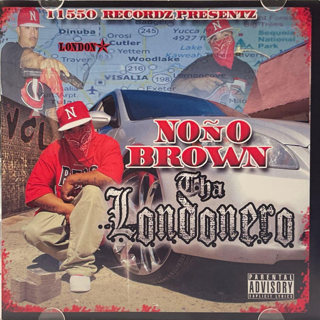【G-RAP】 Nono Brown - Tha Londonero G-RAP Nono Brown Tha Londonero West Coast G-Funk LP Used Record