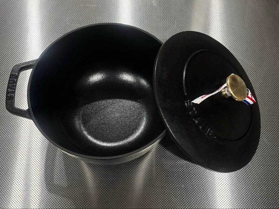 STAUB Wa-NABE L 黒 20cm 2.35L